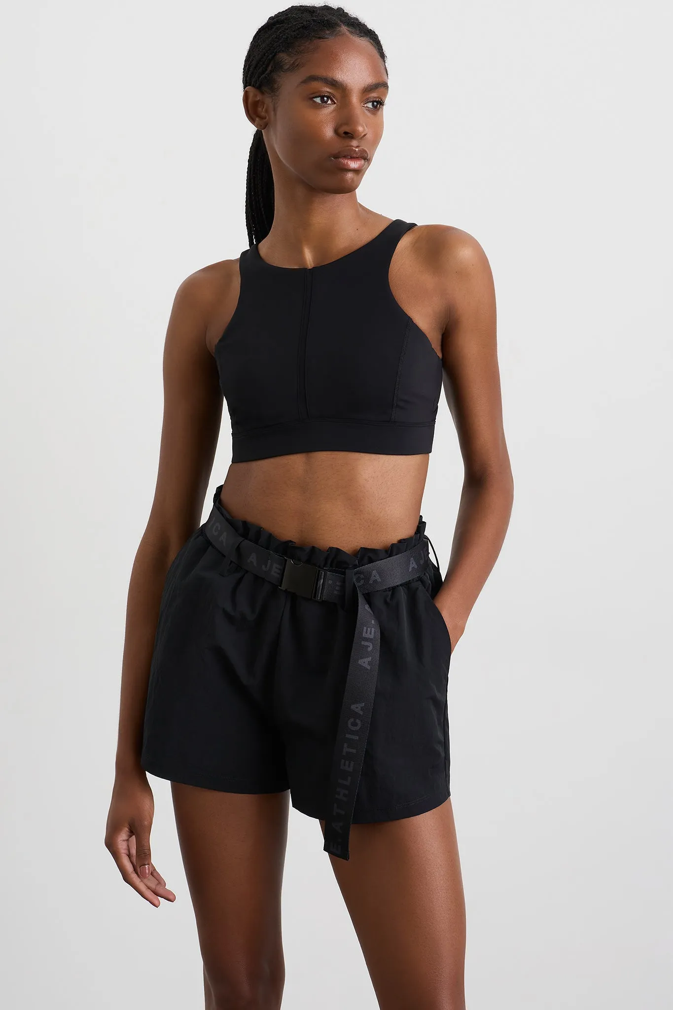 Spiderback Logo Mesh Bra 369 sold by Aje product image thumbnail 3