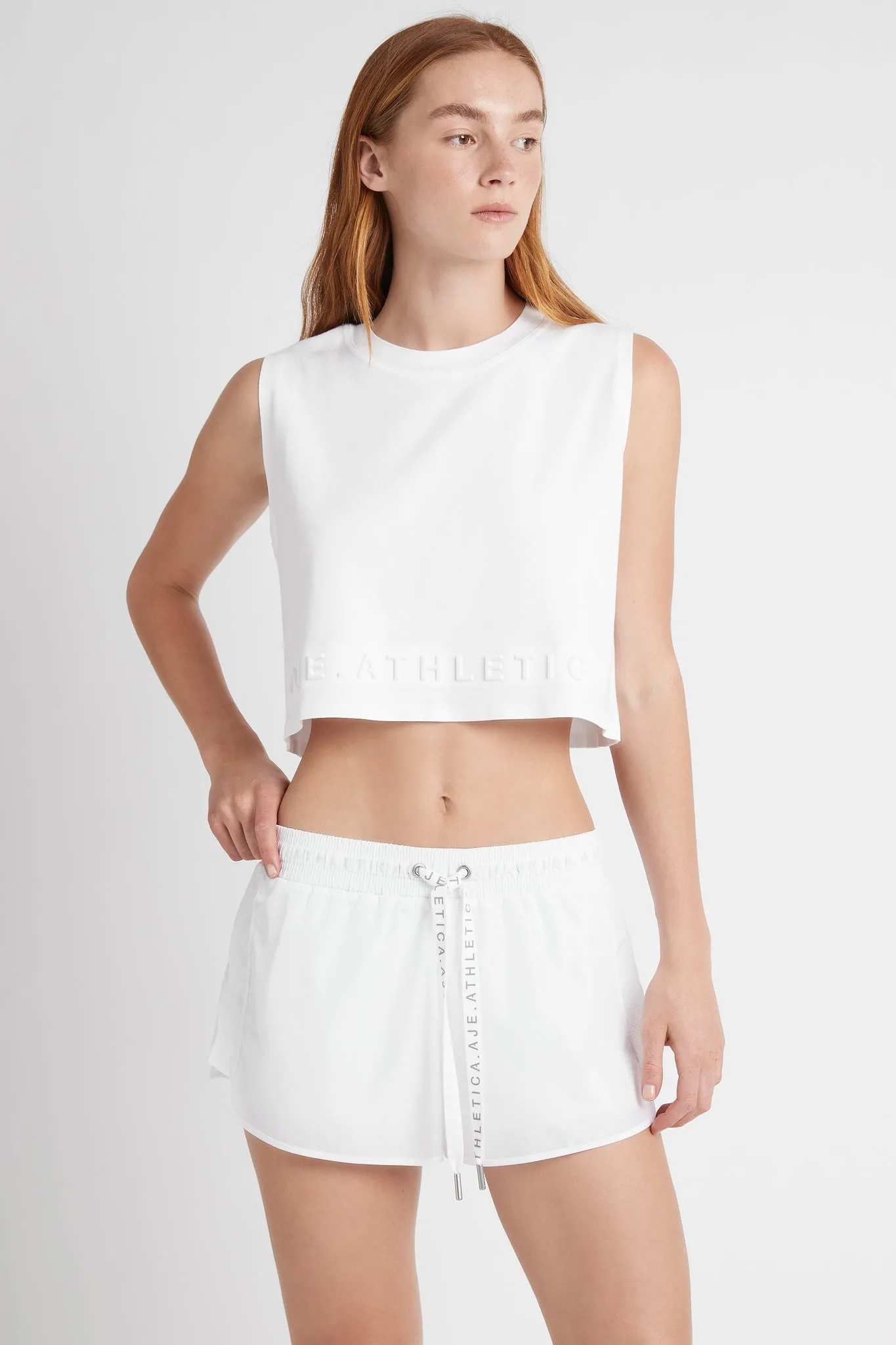 Logotape Running Shorts 602 sold by Aje