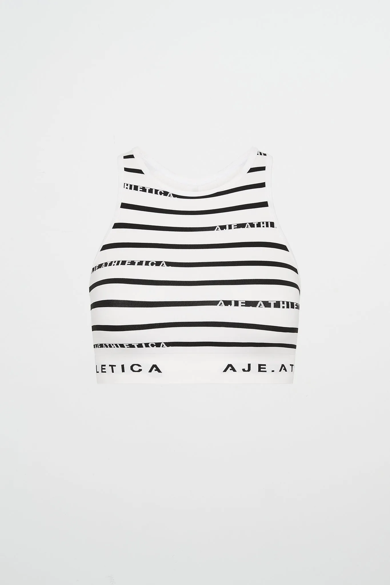 Jacquard Stripe Sports Bra 331 sold by Aje product image thumbnail 2