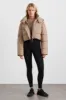 Cropped Hooded Puffer Jacket 764 sold by Aje