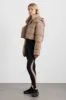 Cropped Hooded Puffer Jacket 764 sold by Aje