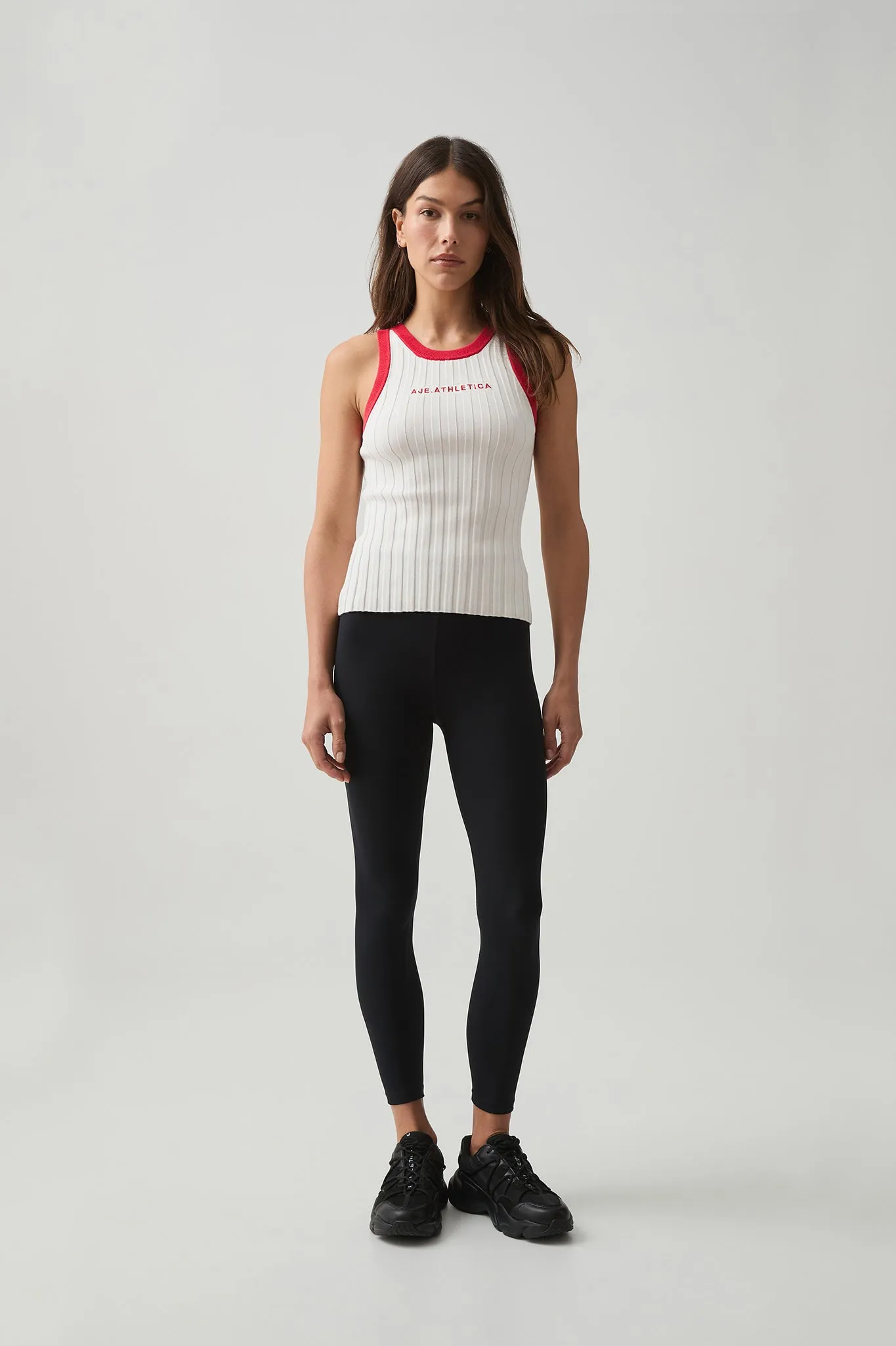 Contrast Knitted Logo Tank 108 sold by Aje product image thumbnail 3