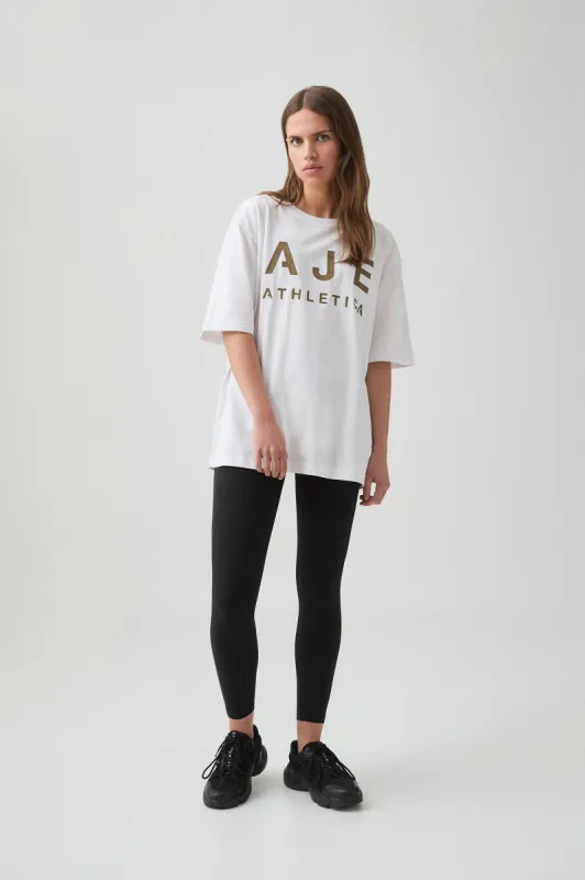 Logo Tee 102 sold by Aje