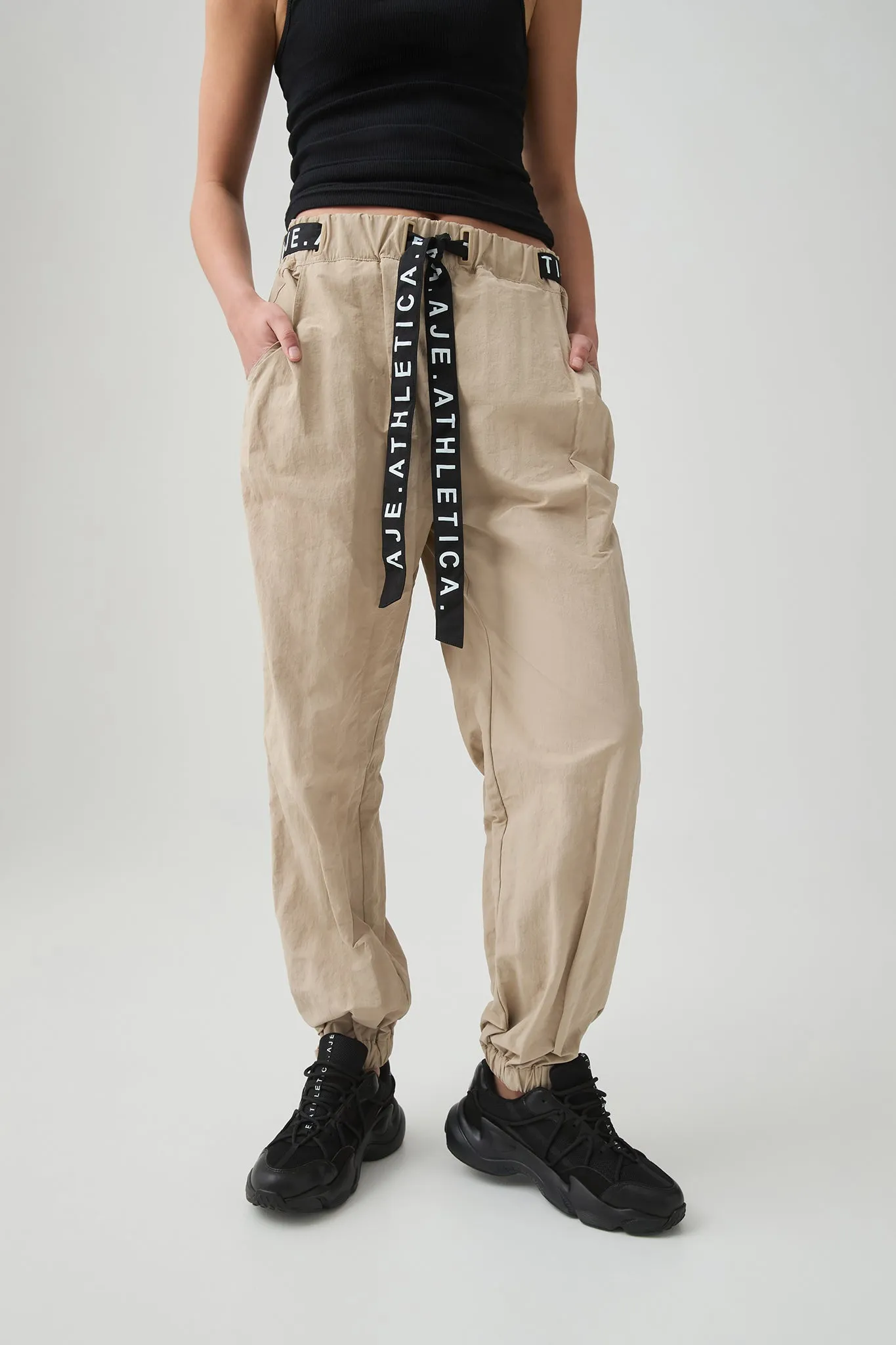 Belted Windbreak Pant 502 sold by Aje product image thumbnail 3