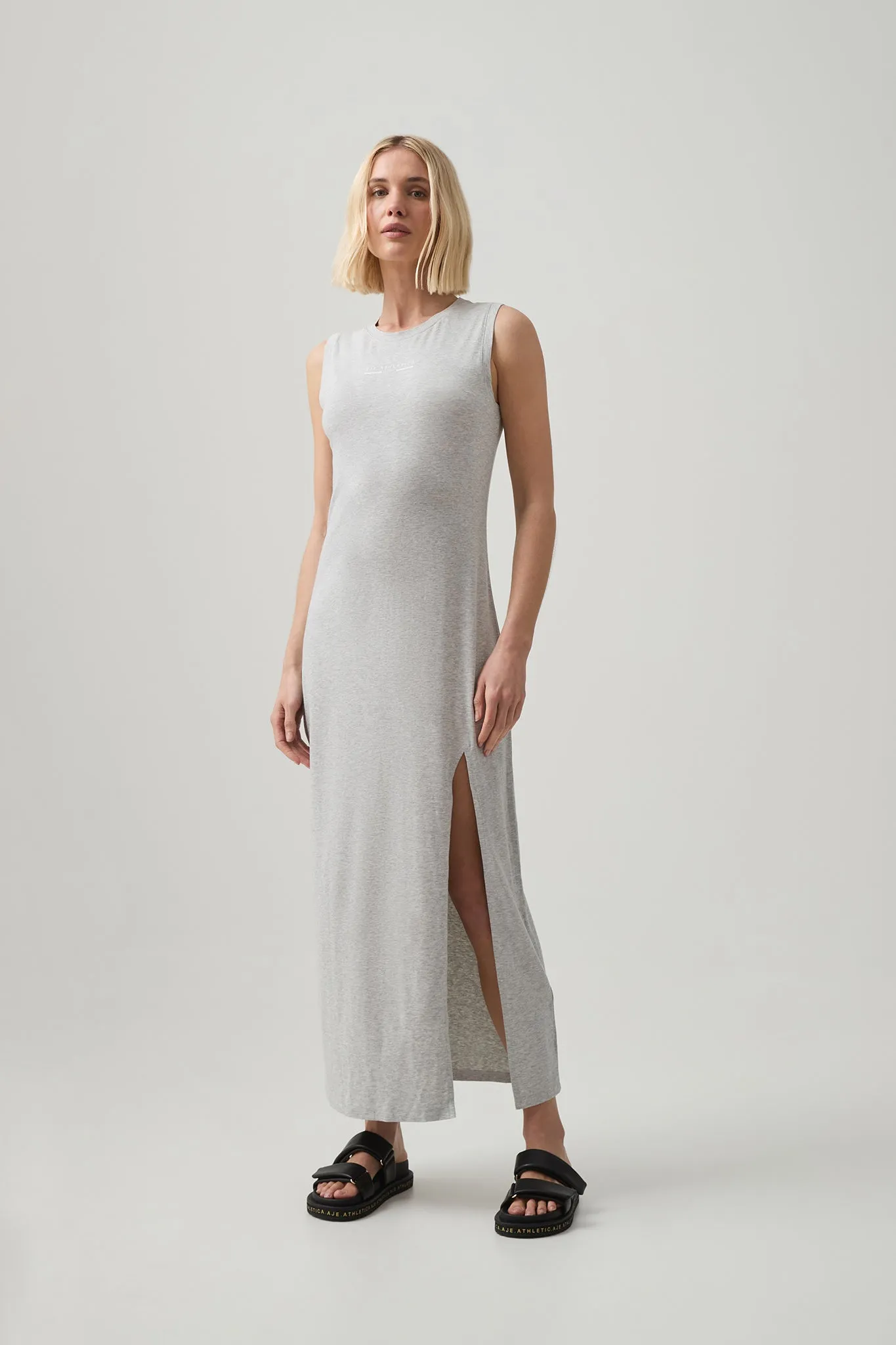 Split Hem Jersey Dress 816 sold by Aje