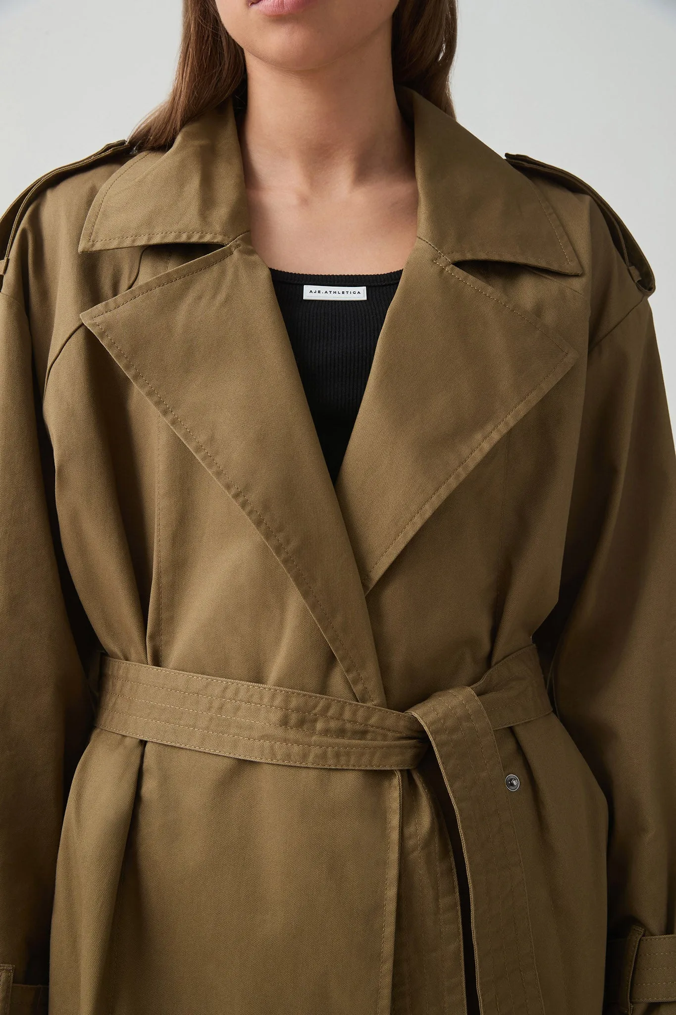 Belted Trench 703 sold by Aje product image thumbnail 4