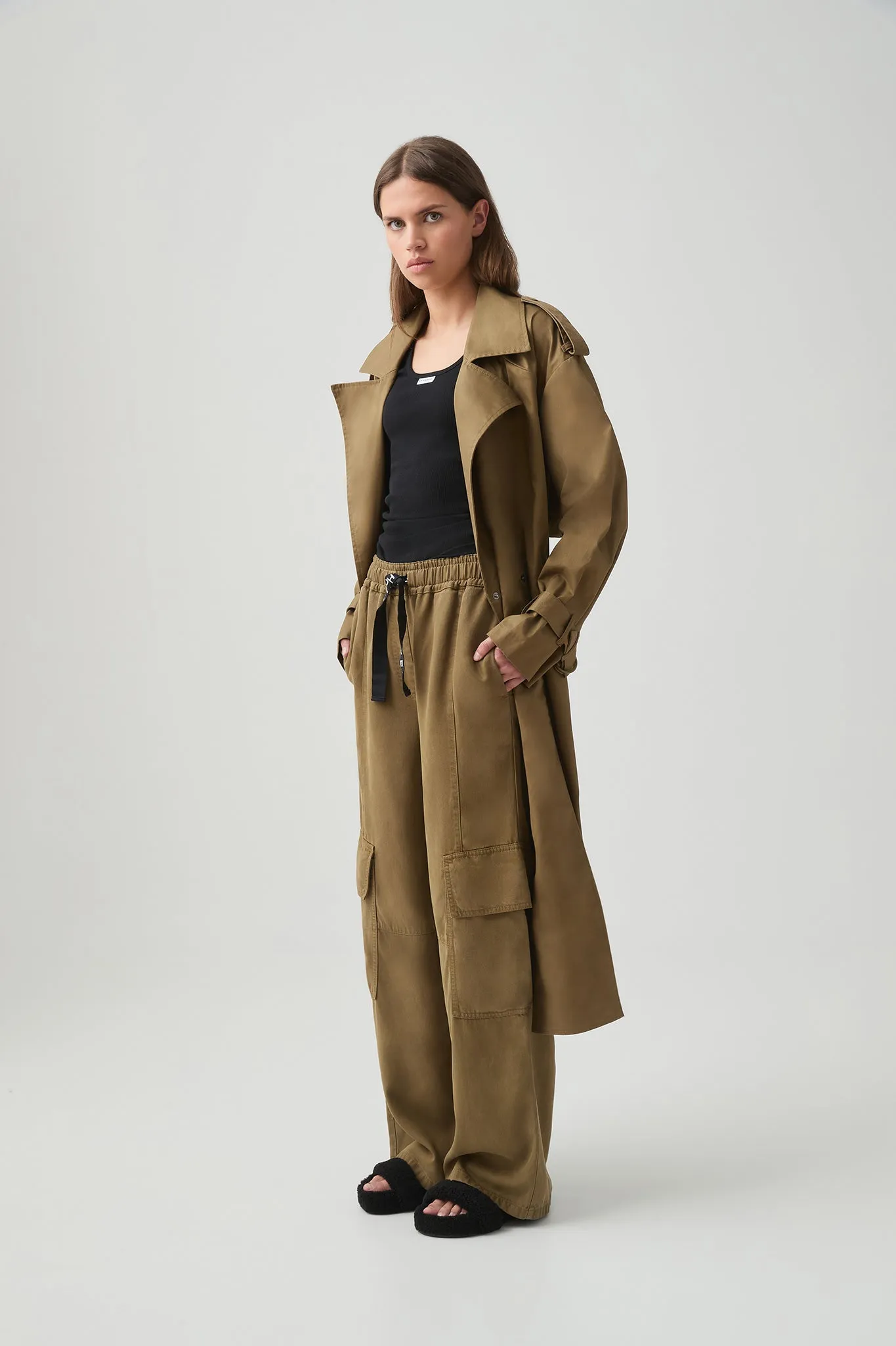 Belted Trench 703 sold by Aje product image thumbnail 3