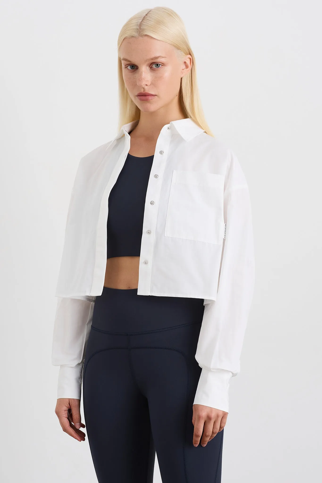 Crop Shirt 609 sold by Aje