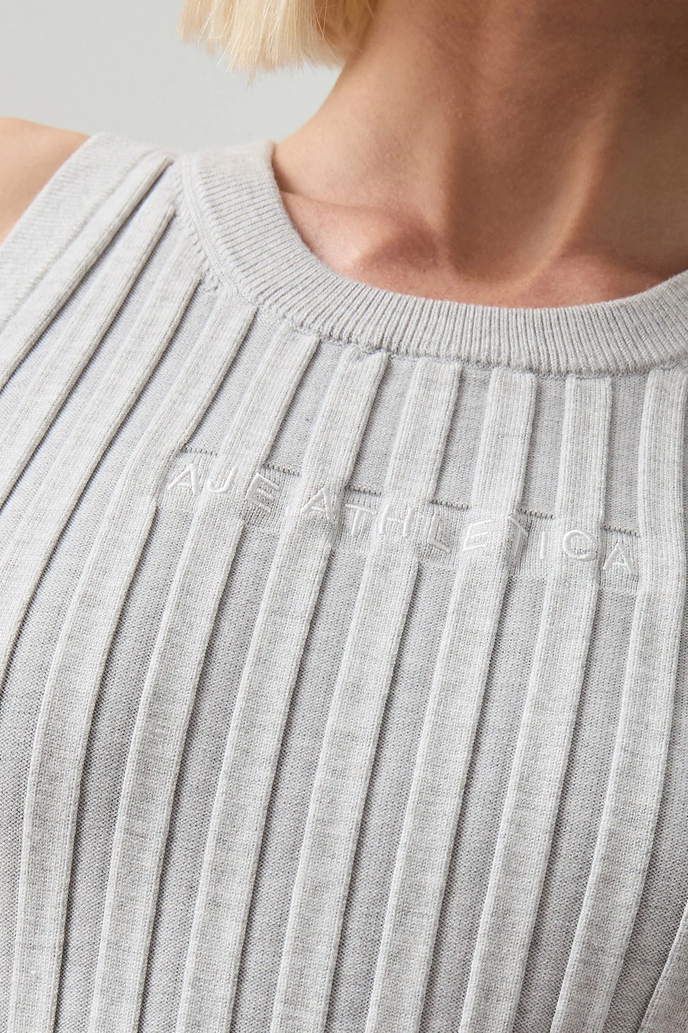 Hydra Logo Knit Ribbed Top sold by Aje product image thumbnail 4