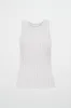 Hydra Logo Knit Ribbed Top sold by Aje