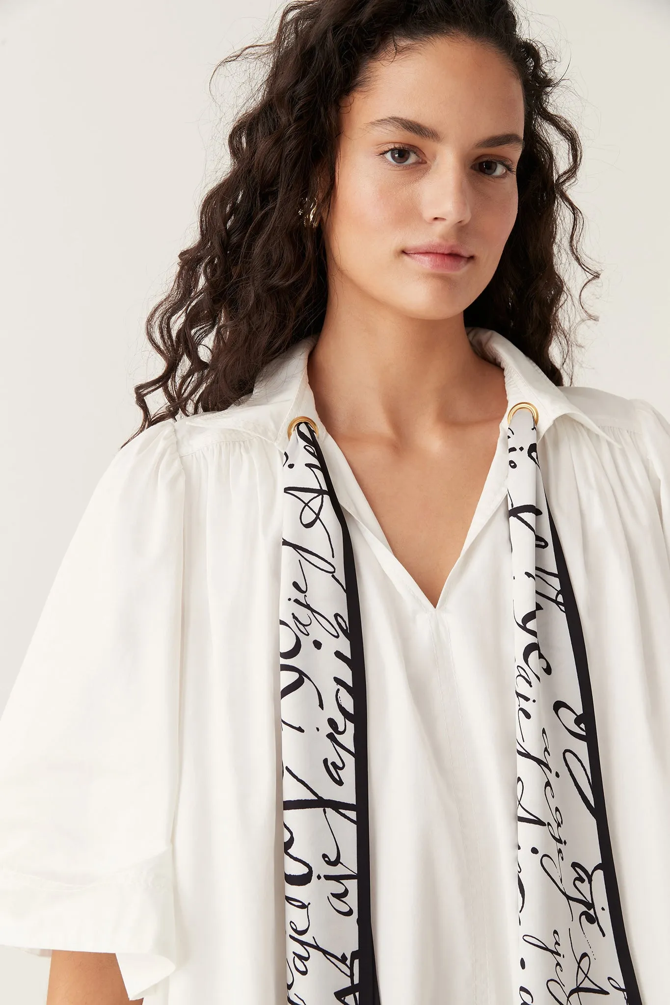 Chloe Scarf Mini Dress sold by Aje product image thumbnail 4