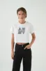 Spark Logo Cropped Tee sold by Aje