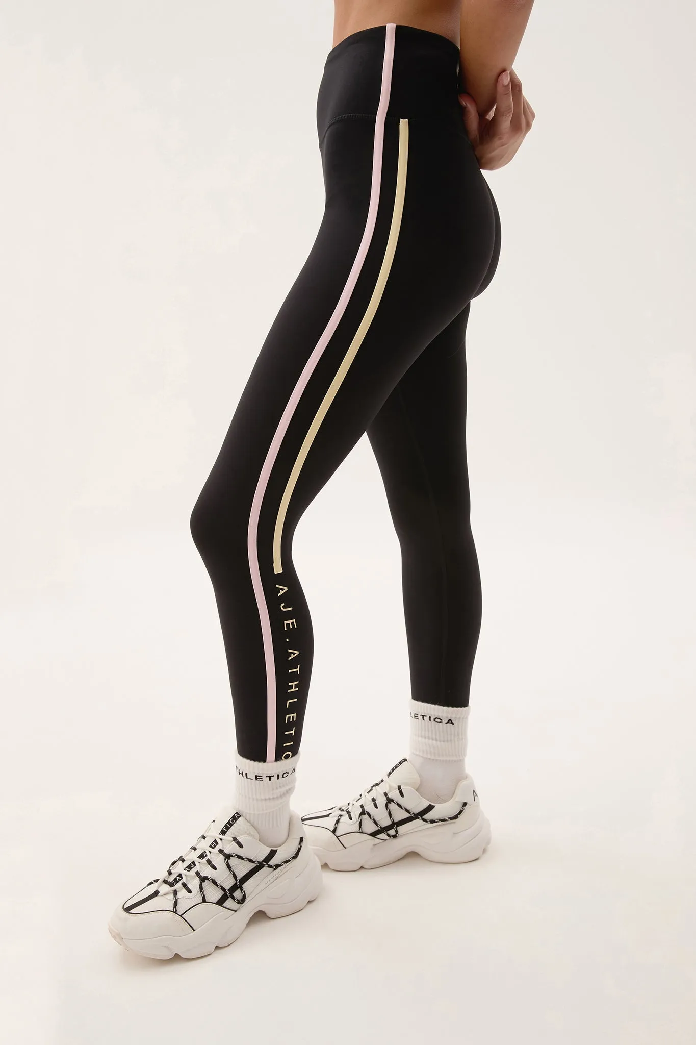 Logotape Full Length Legging sold by Aje product image thumbnail 4