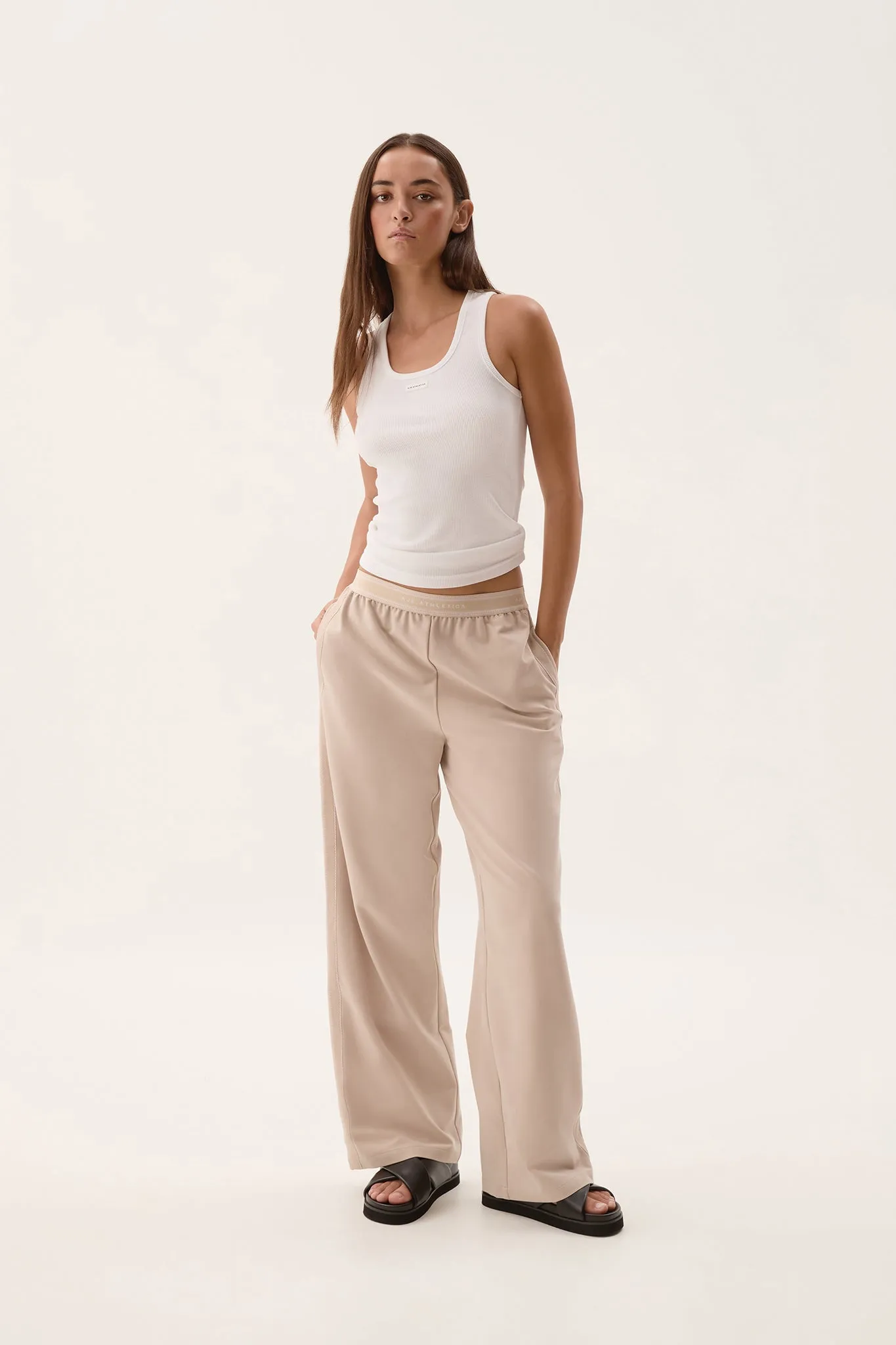 Logo Elastic Pant 513 sold by Aje