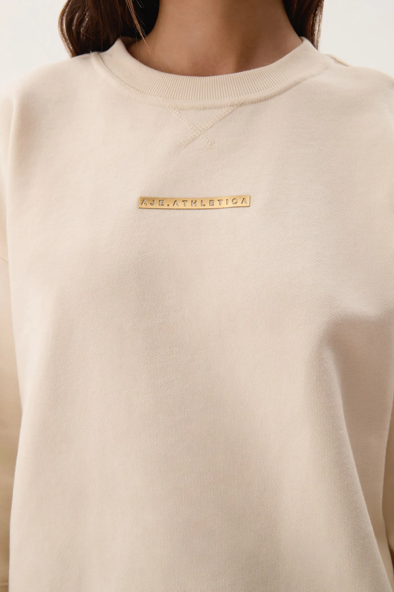 Gold Logo Crew 401 sold by Aje product image thumbnail 4