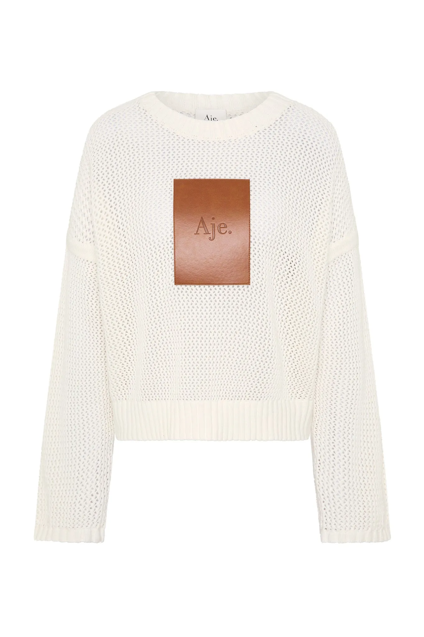 Prima Logo Knit Jumper sold by Aje product image thumbnail 2