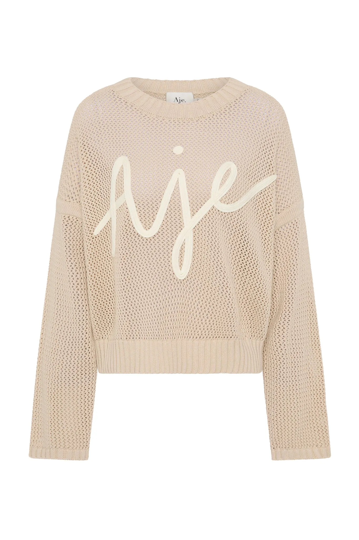 Mural Oversized Logo Jumper sold by Aje product image thumbnail 2