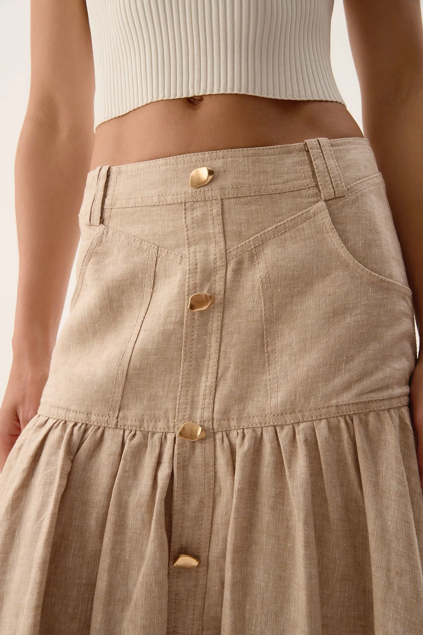 Morgan Midi Skirt sold by Aje product image thumbnail 4