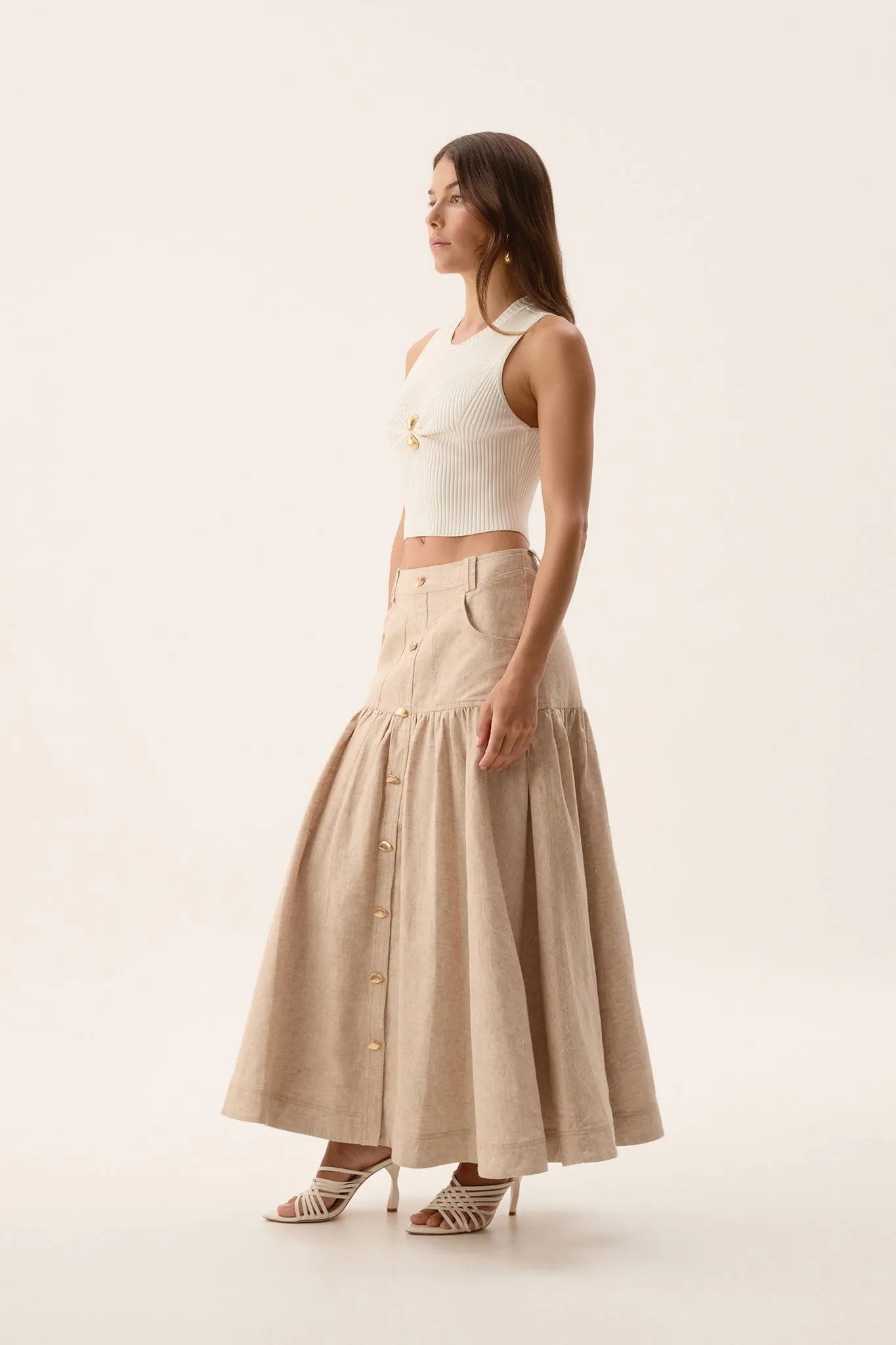 Morgan Midi Skirt sold by Aje product image thumbnail 5