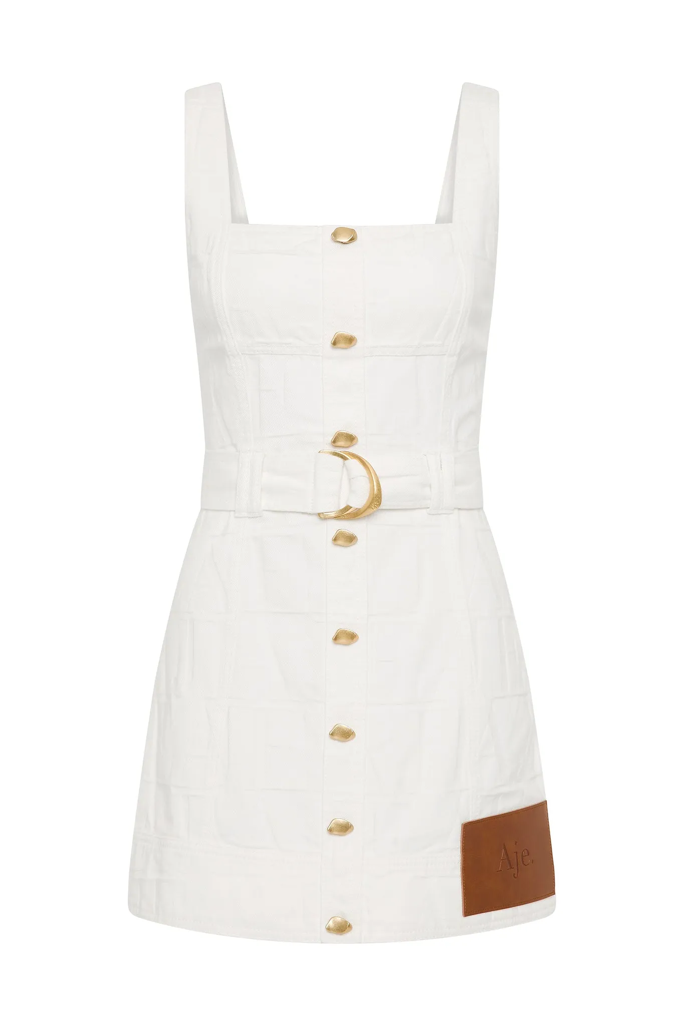 Helm Denim Mini Dress sold by Aje product image thumbnail 2