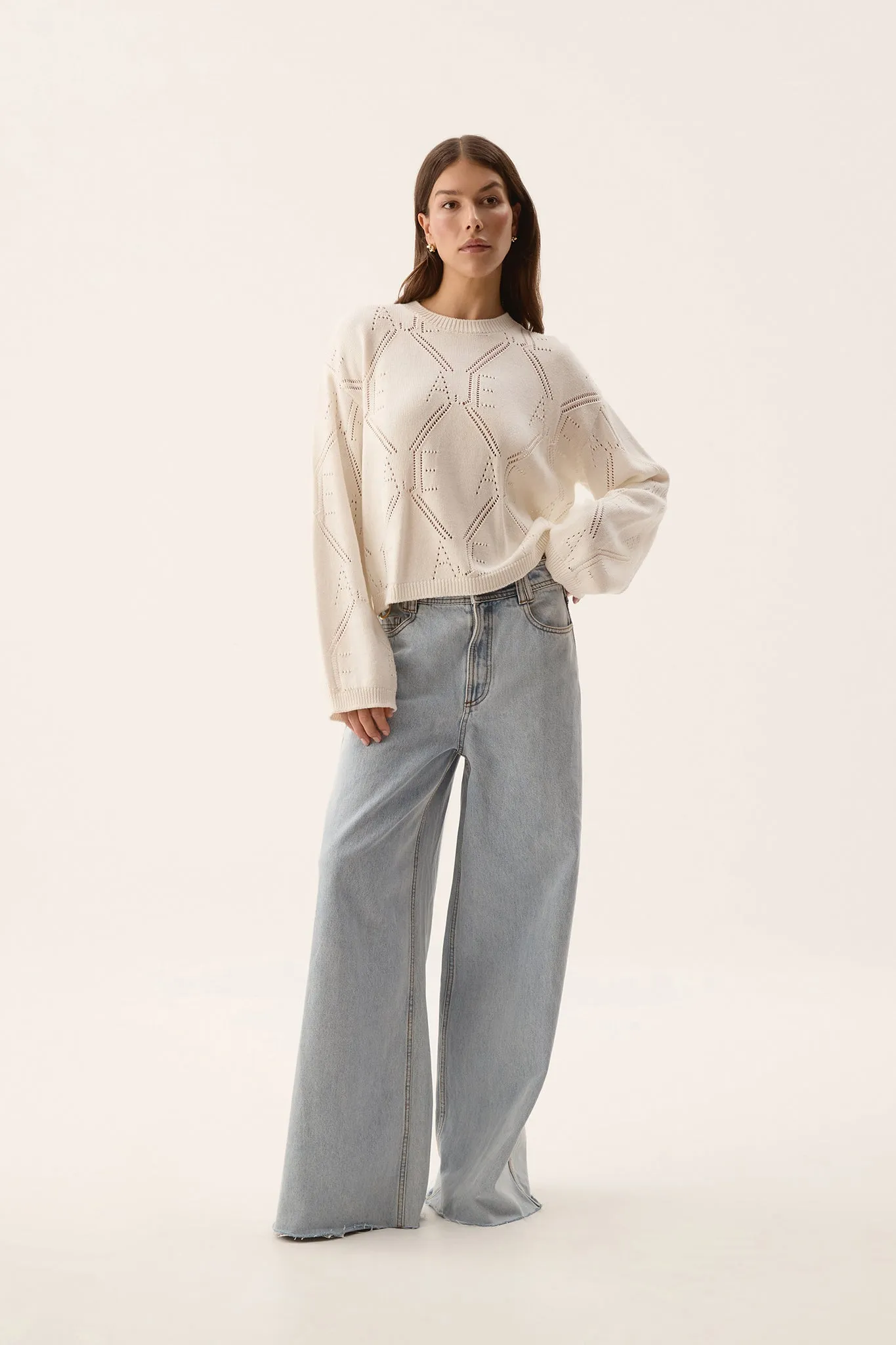 Harmony Logo Knit sold by Aje product image thumbnail 3