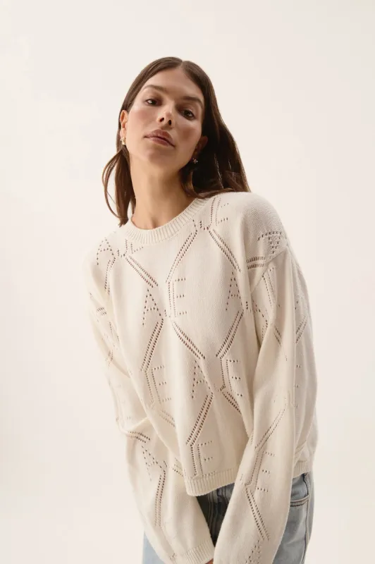 Harmony Logo Knit sold by Aje