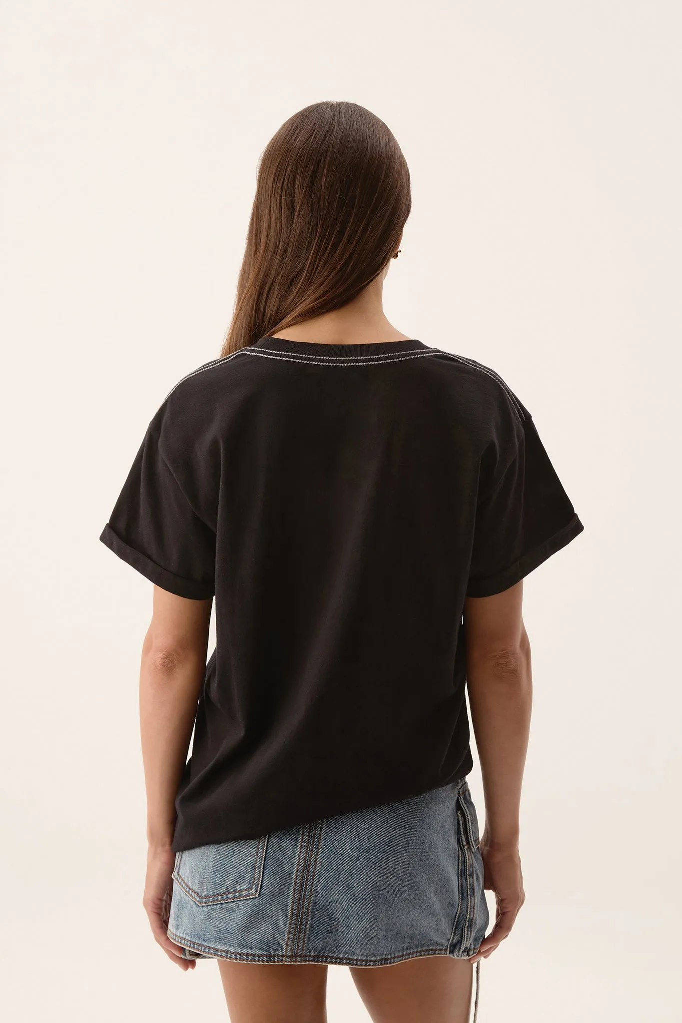 Glider Embellished Logo Tee sold by Aje product image thumbnail 4