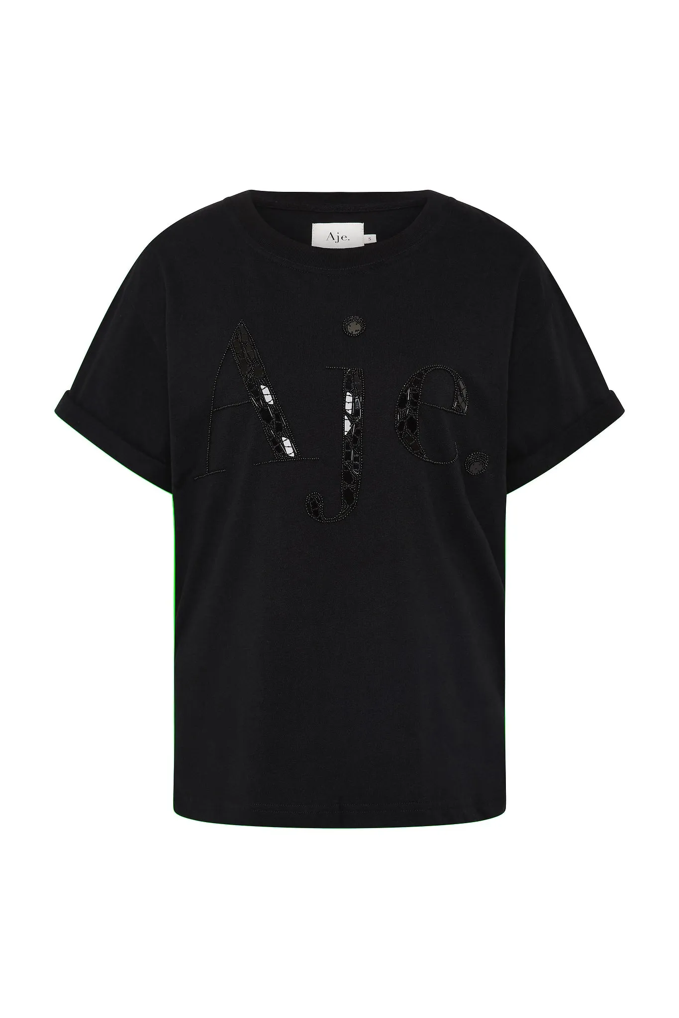 Glider Embellished Logo Tee sold by Aje product image thumbnail 2