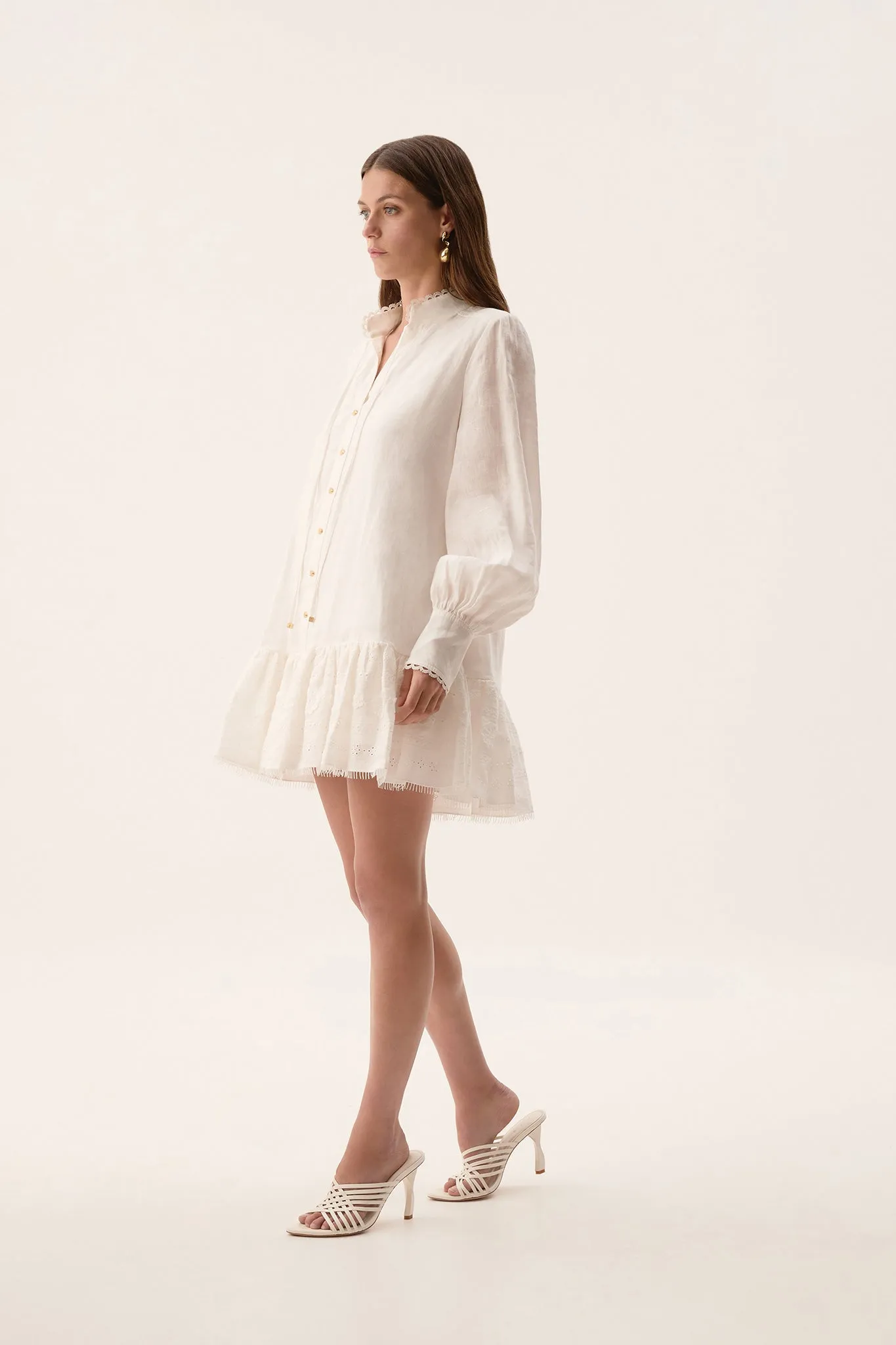 Cloud Embroidered Dress sold by Aje product image thumbnail 4