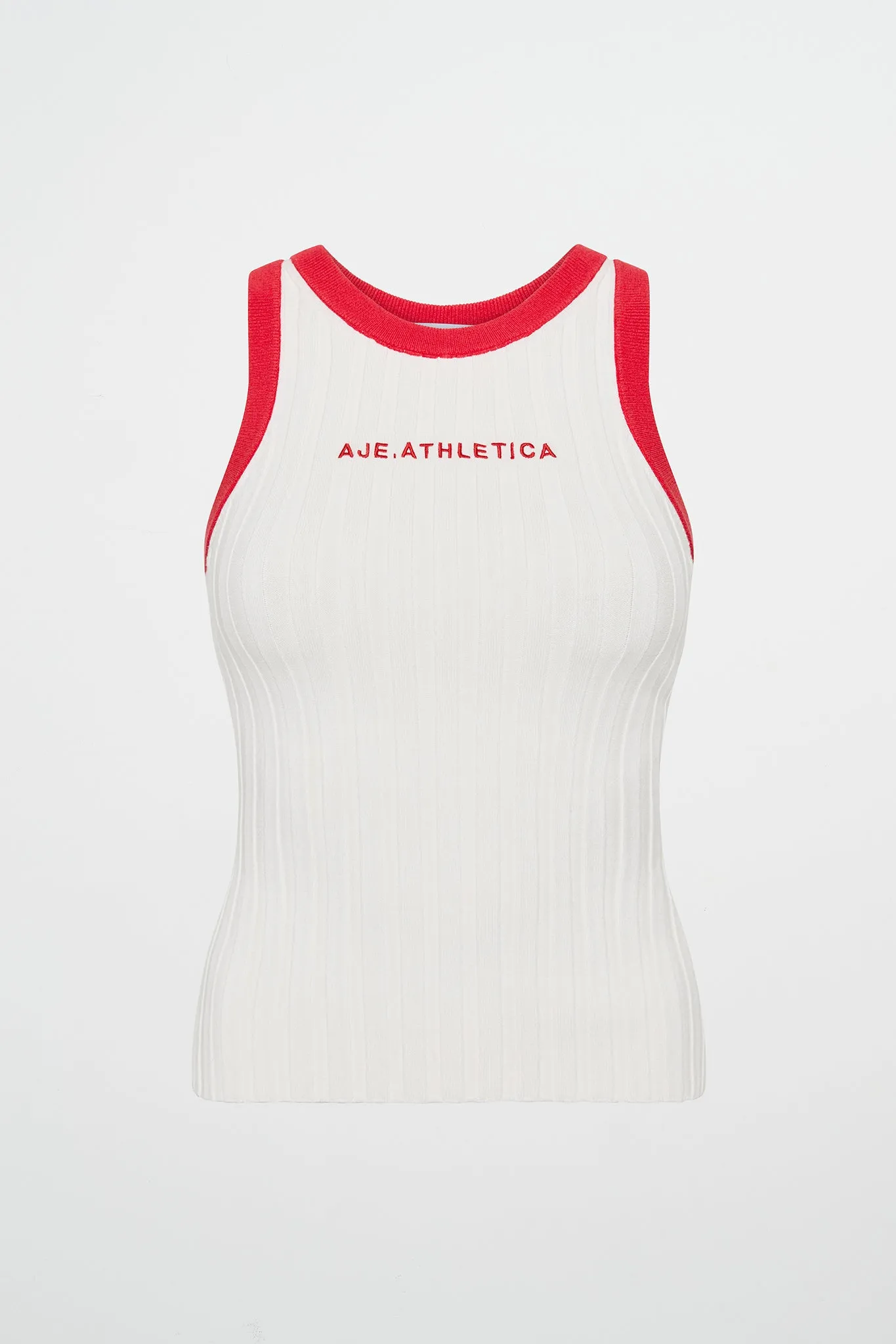 Contrast Knitted Logo Tank 108 sold by Aje product image thumbnail 2
