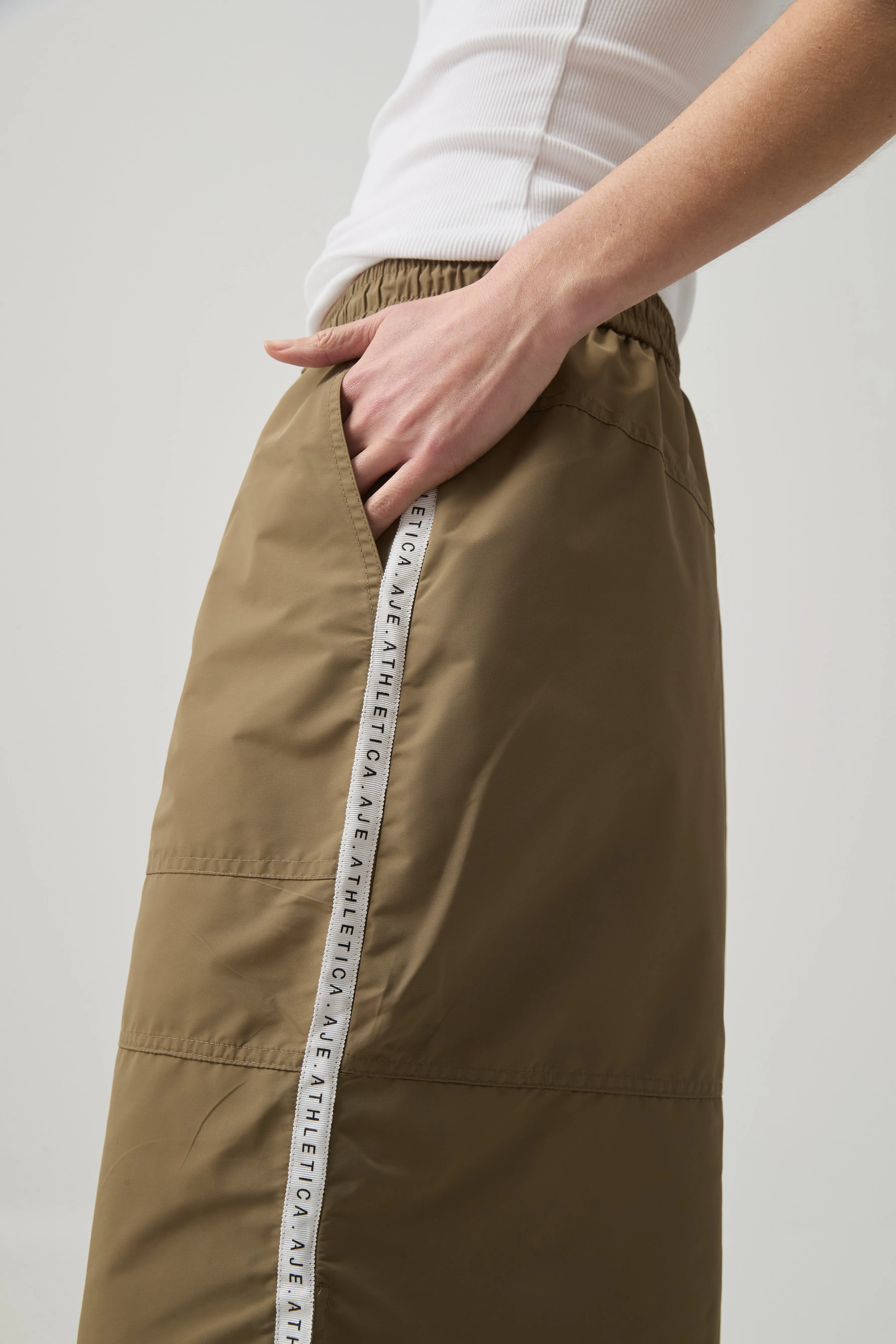 Logo Tape Spray Midi Skirt 647 sold by Aje product image thumbnail 2