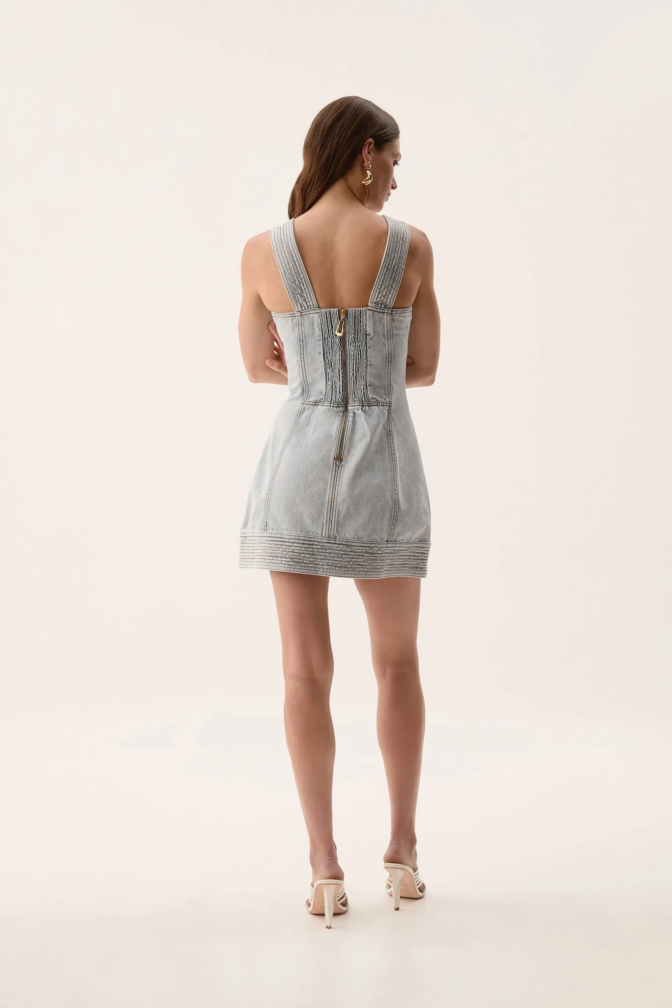 Coast Denim Mini Dress sold by Aje product image thumbnail 5