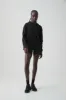Panelled Merino Long Sleeve Hoodie 450 sold by Aje