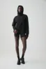 Panelled Merino Long Sleeve Hoodie 450 sold by Aje