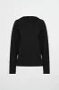Panelled Merino Long Sleeve Hoodie 450 sold by Aje