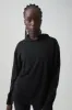 Panelled Merino Long Sleeve Hoodie 450 sold by Aje