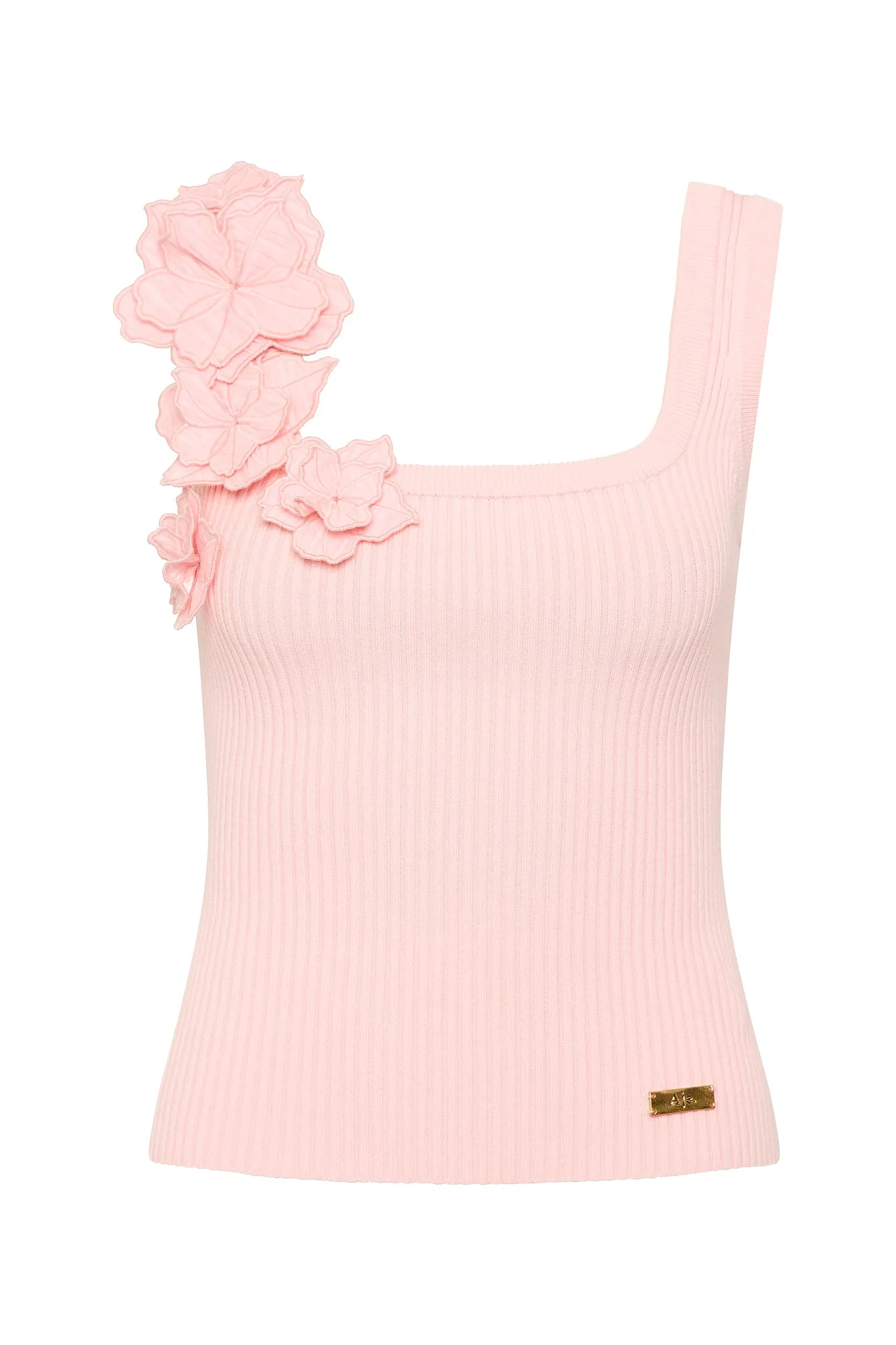 Splendour Flower Knit Tank sold by Aje product image thumbnail 2