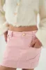 Ayden Denim Micro Skirt sold by Aje
