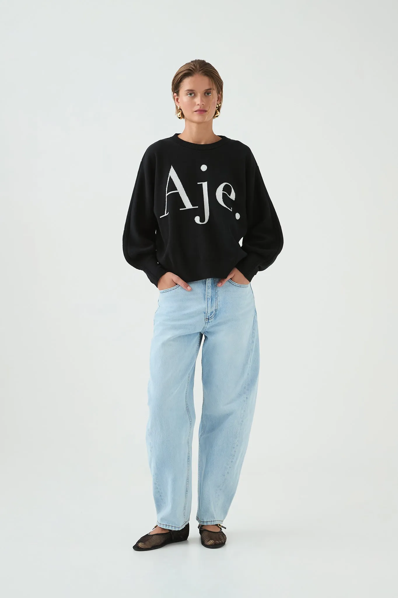 Arden Logo Knit sold by Aje product image thumbnail 3