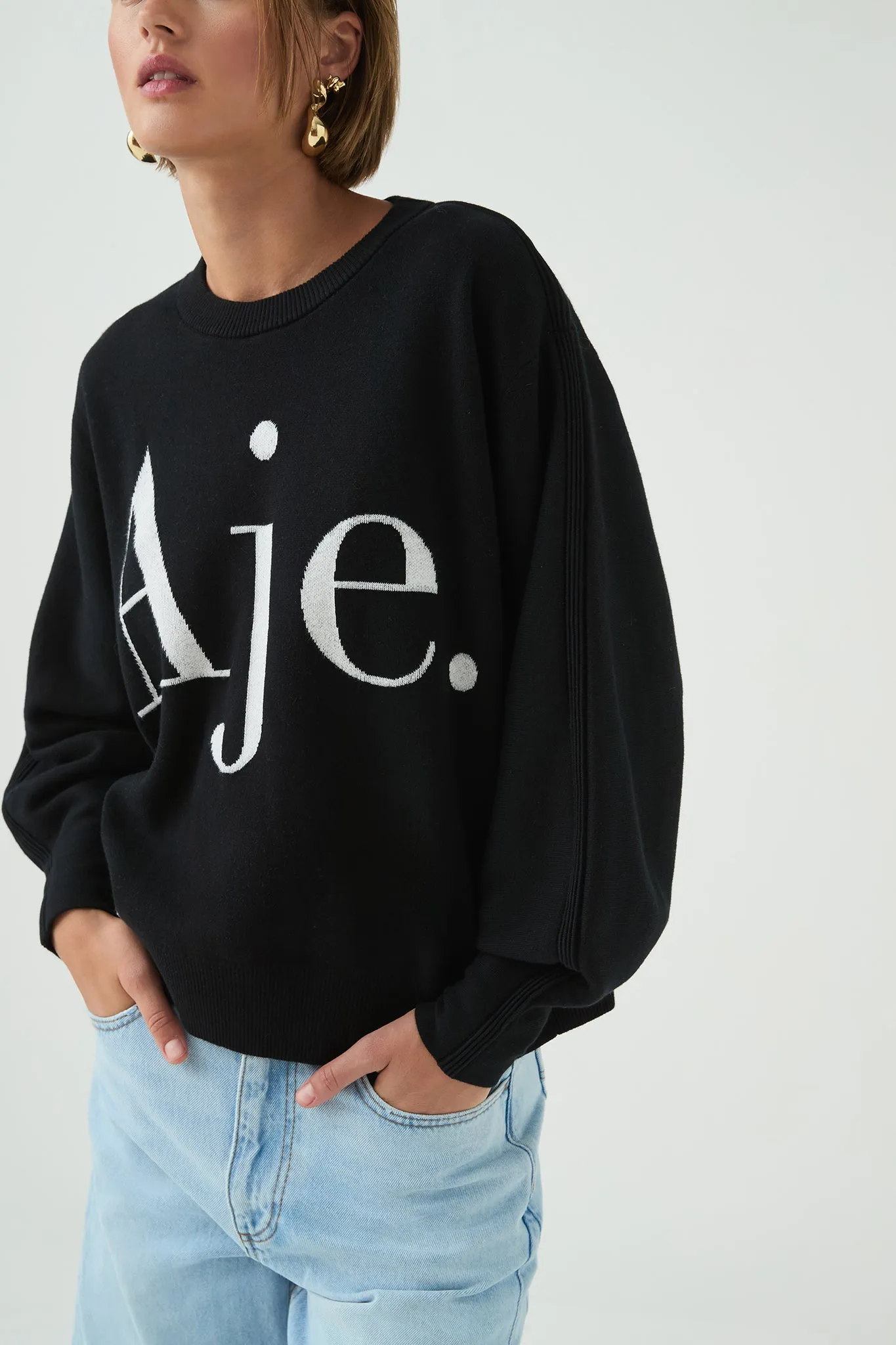 Arden Logo Knit sold by Aje product image thumbnail 5