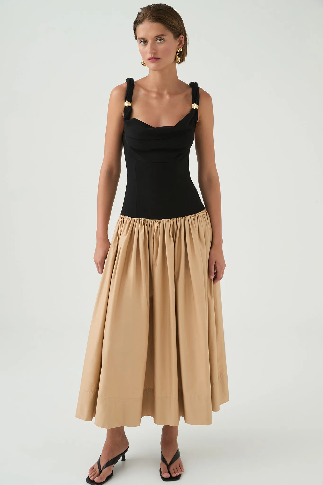 Halcyon Knit Midi Dress sold by Aje product image thumbnail 2