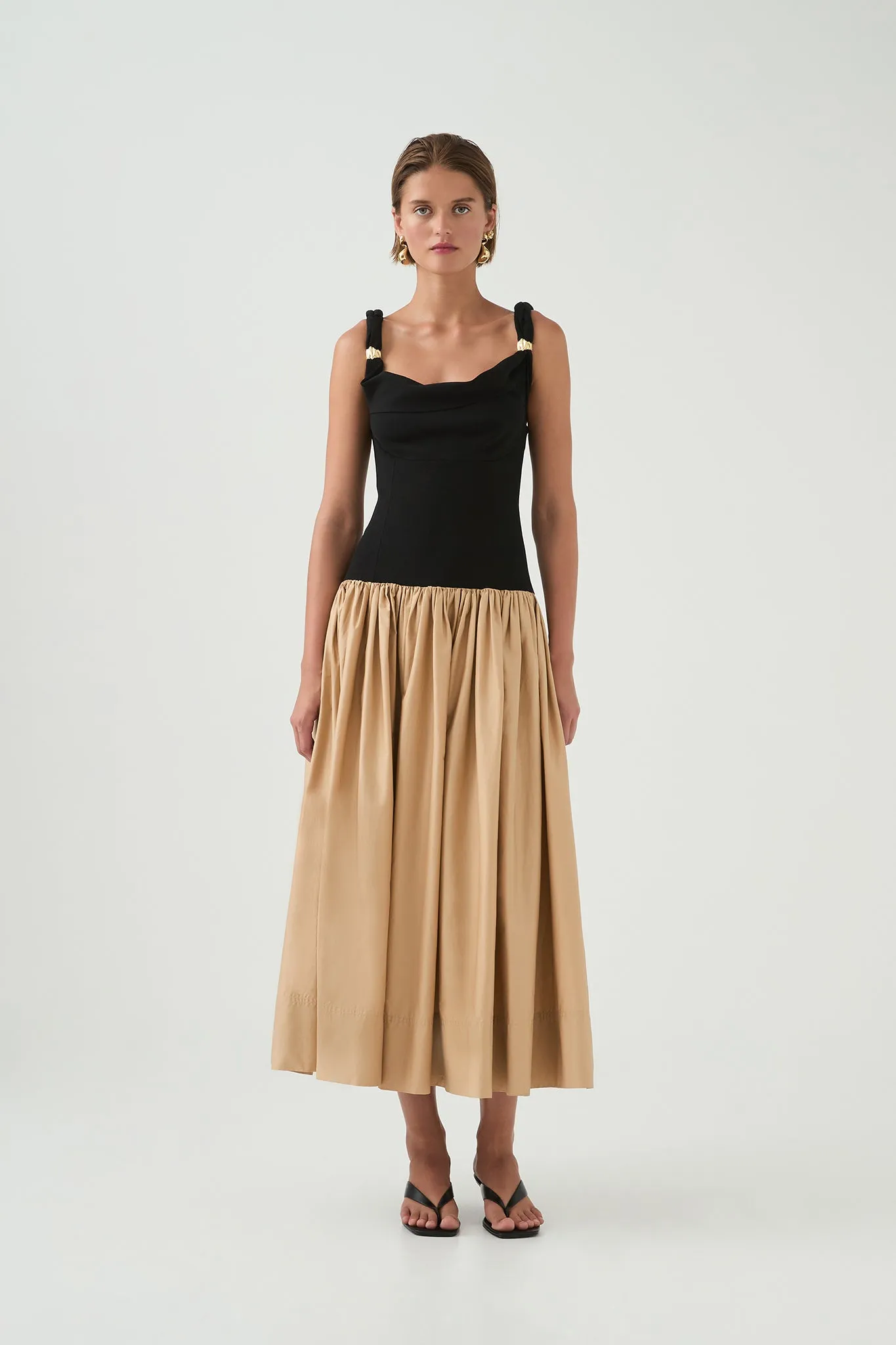 Halcyon Knit Midi Dress sold by Aje product image thumbnail 3