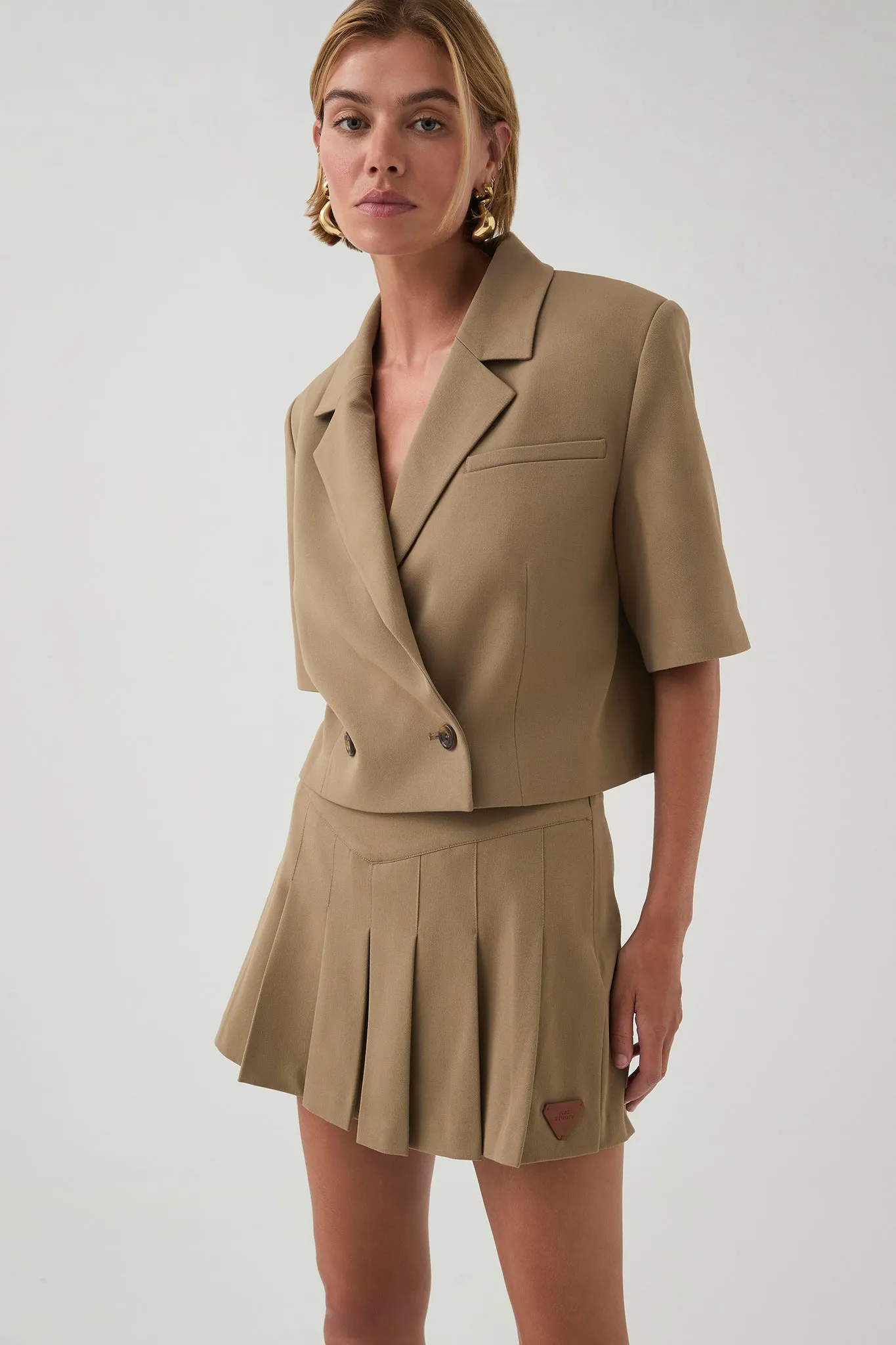 Remi Pleated Skort sold by Aje product image thumbnail 3