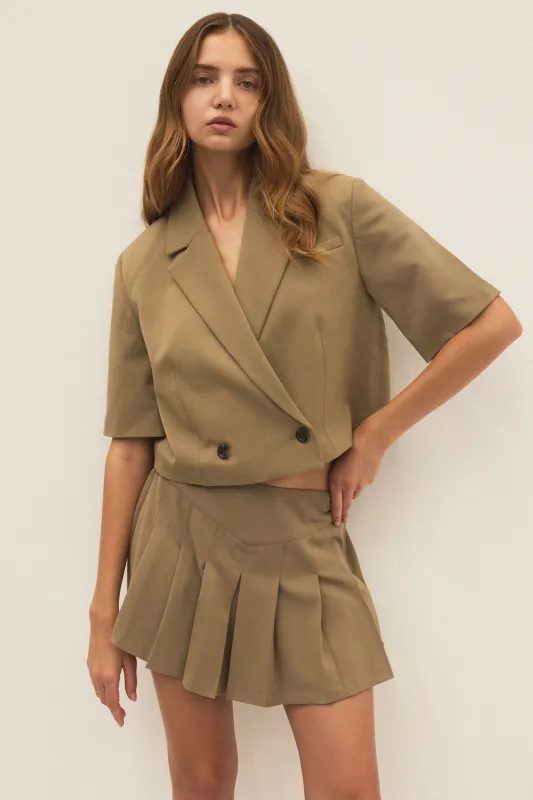 Remi Cropped Blazer sold by Aje