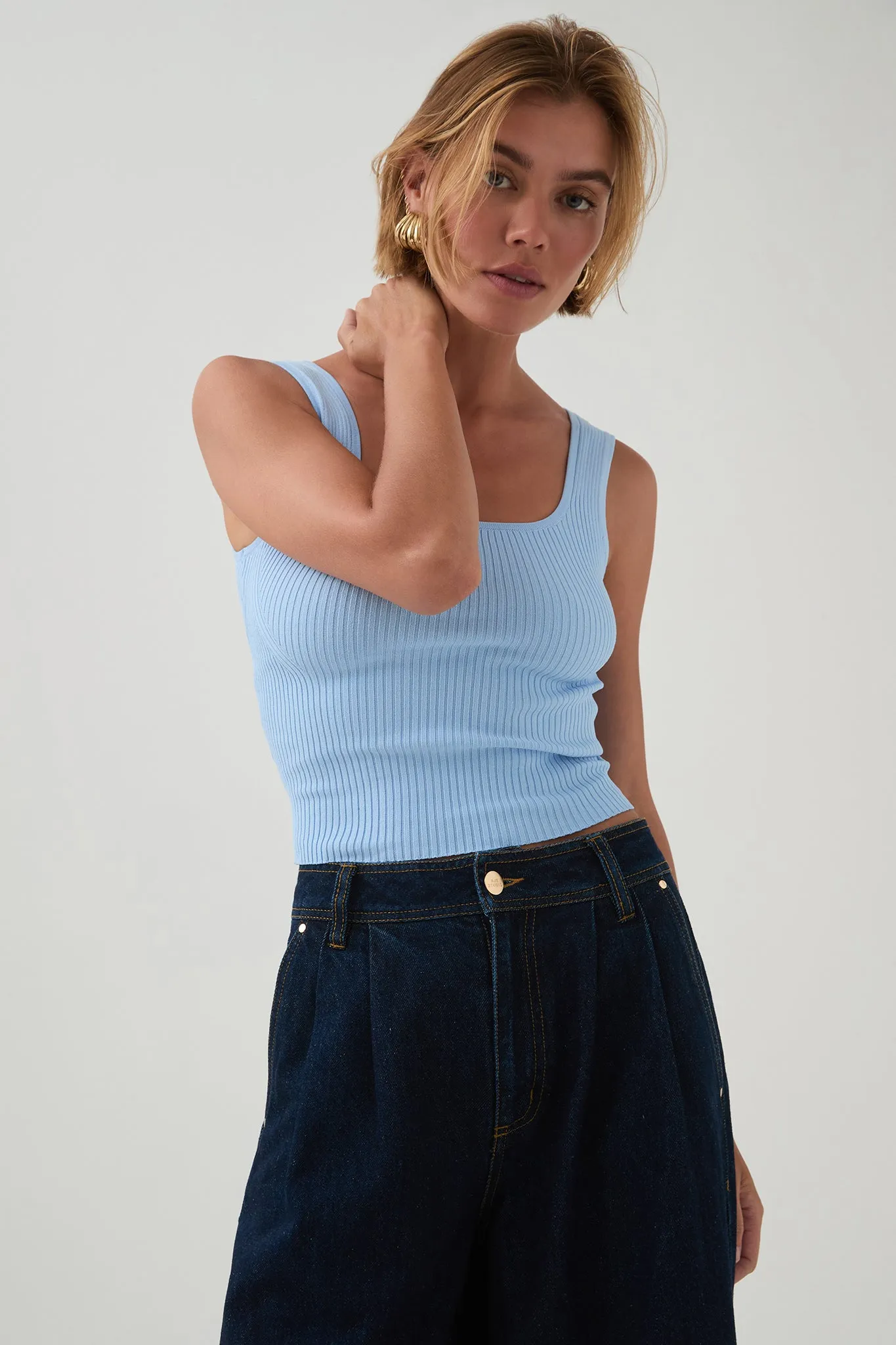 Deia Rib Knit Top sold by Aje product image thumbnail 4