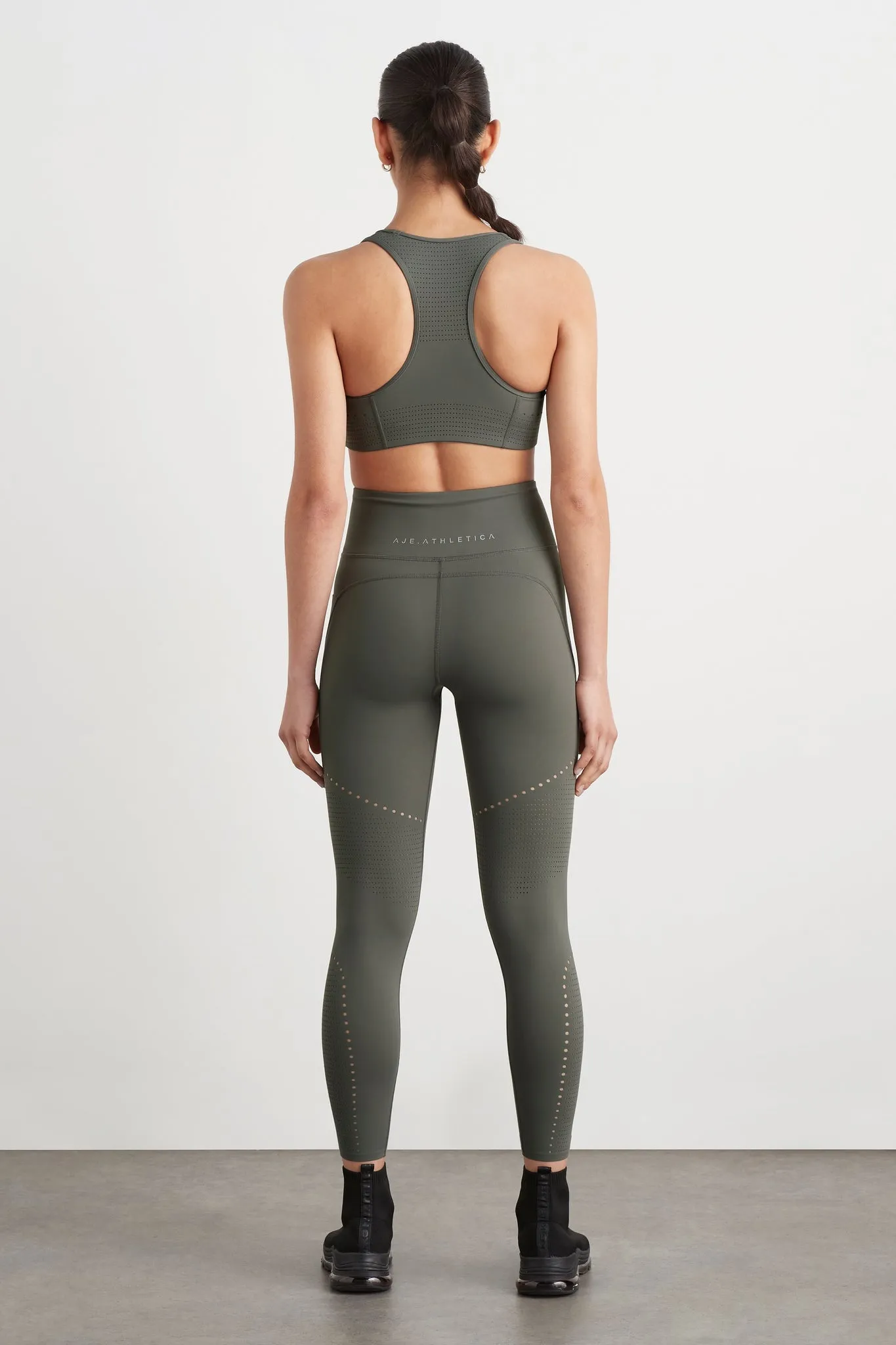 Perforated Racer Sports Bra 339 sold by Aje product image thumbnail 5
