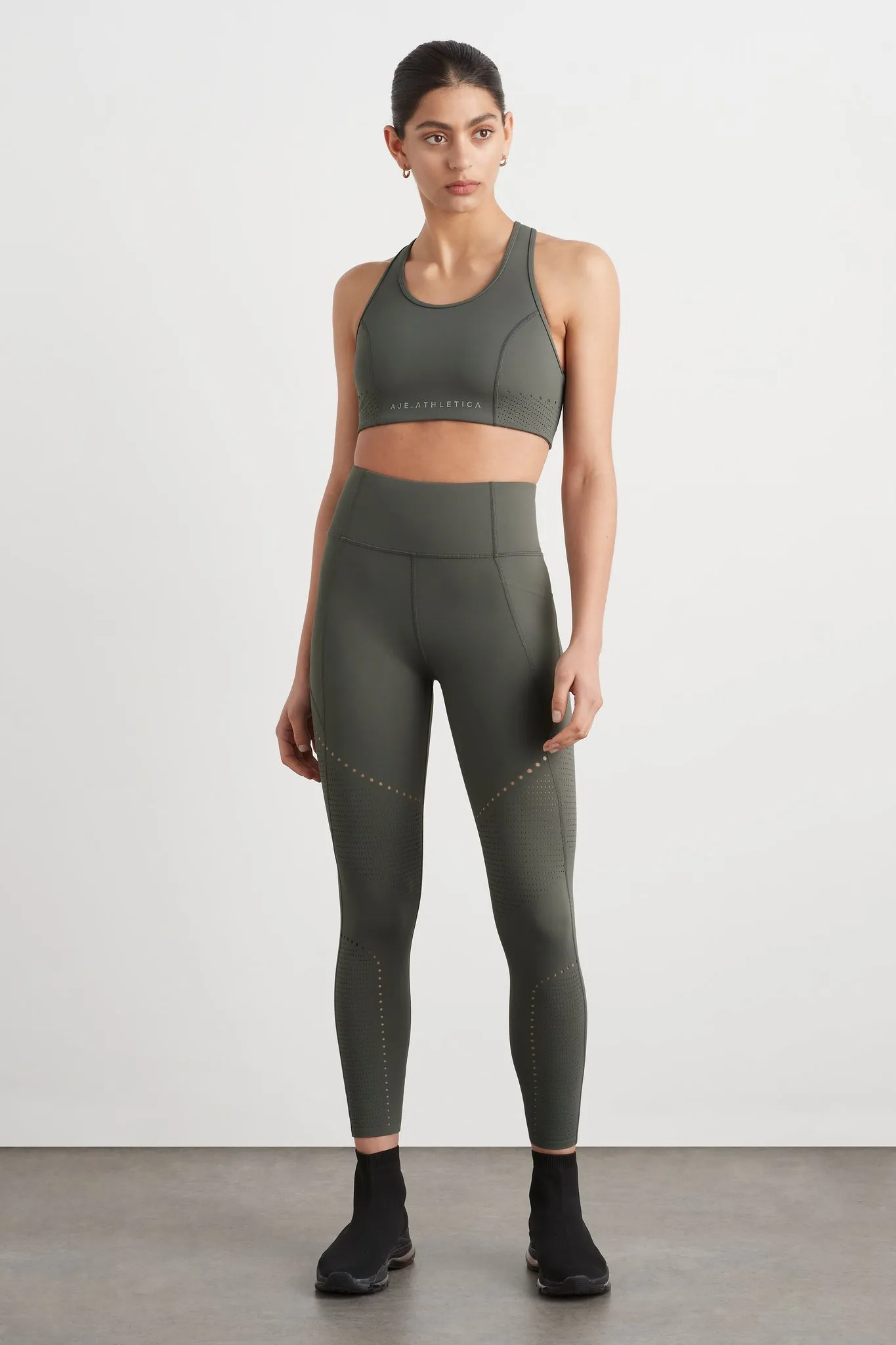Perforated Racer Sports Bra 339 sold by Aje product image thumbnail 3