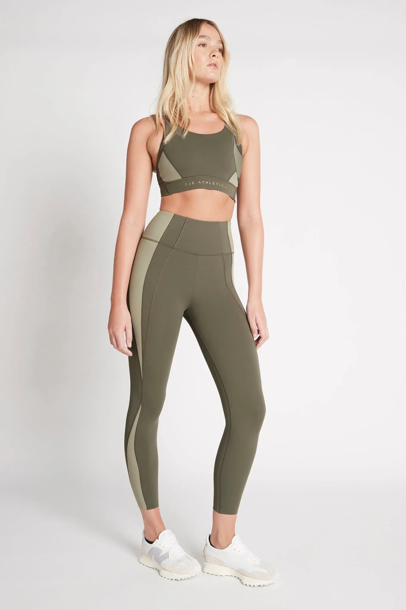 High Rise Signature Logo 7/8 Legging 210 sold by Aje product image thumbnail 3