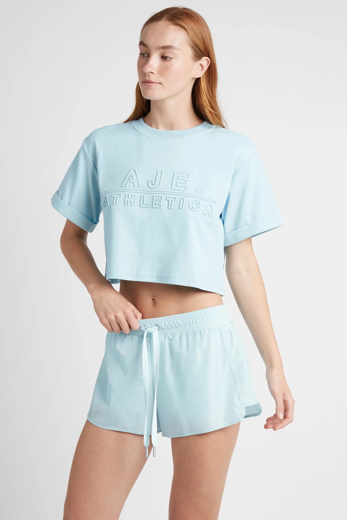 Logotape Running Shorts 602 sold by Aje product image thumbnail 3
