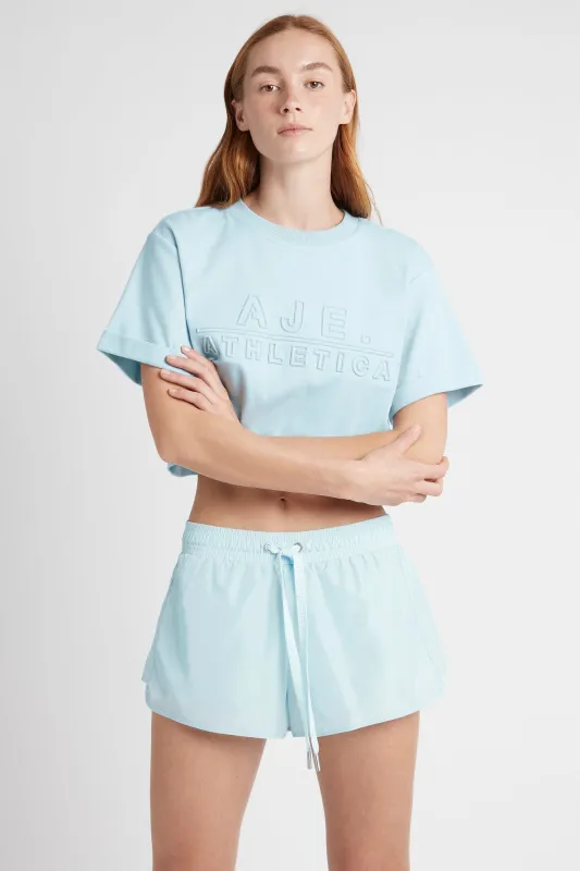 Logotape Running Shorts 602 sold by Aje